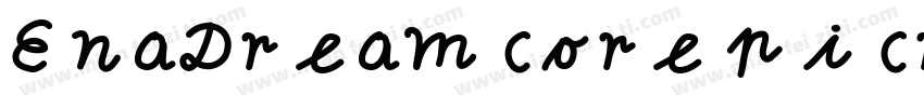 EnaDreamcore picrew字体转换